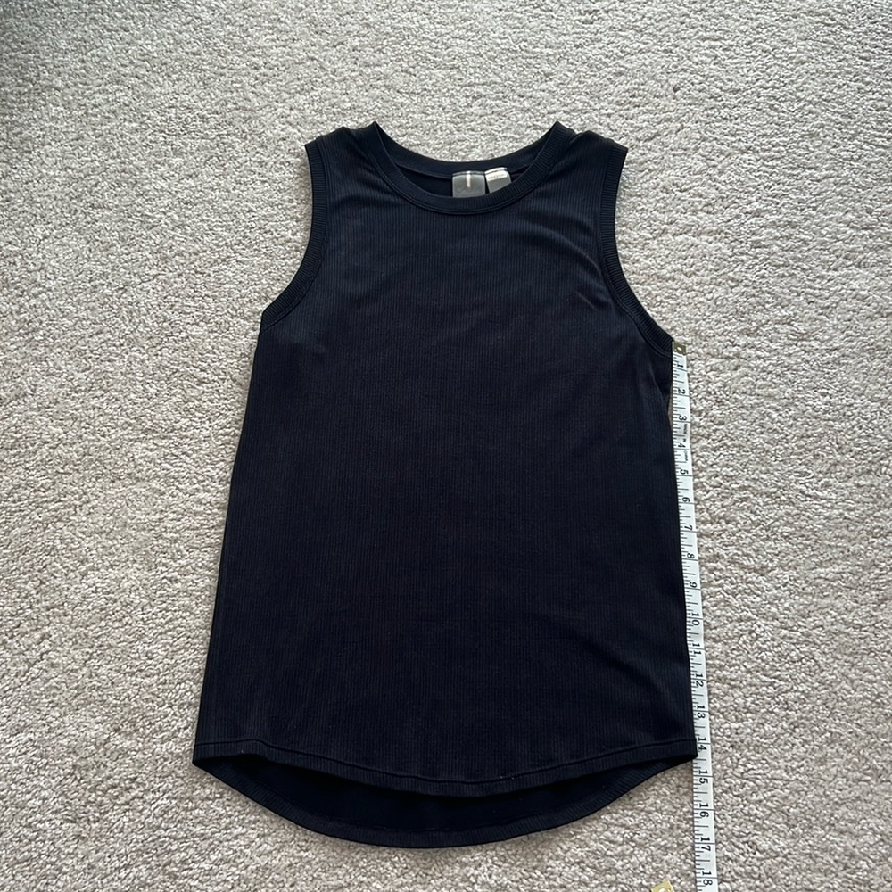 Calia tank in black. Size S.